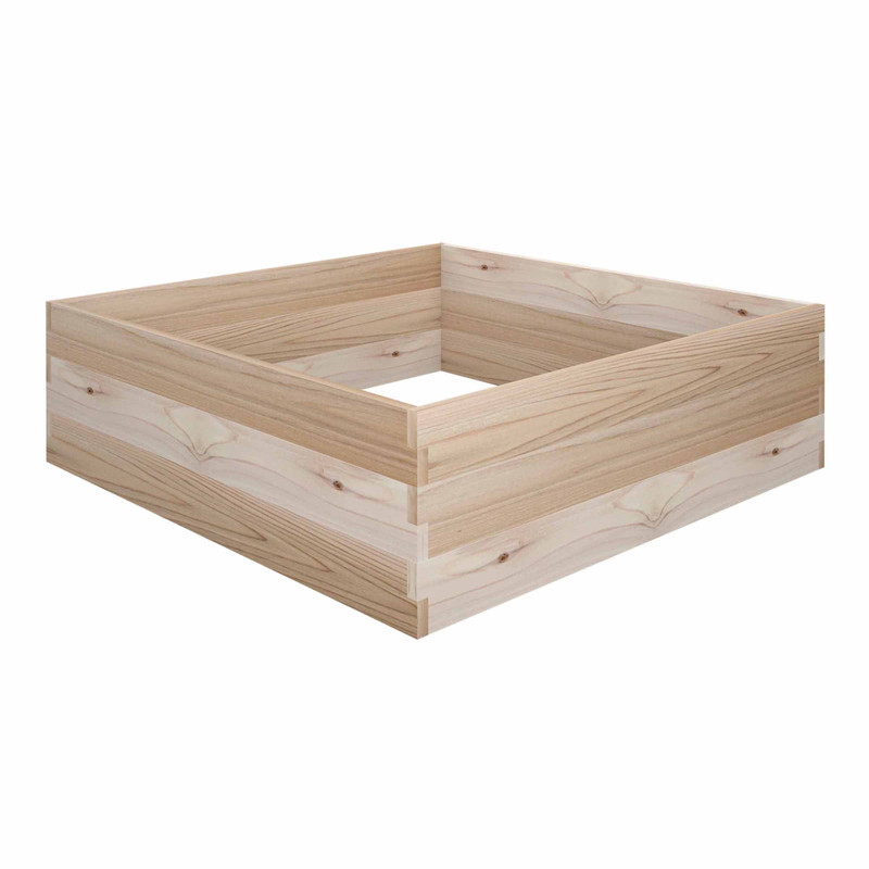 Cedar Raised Garden Bed 36" x 36" x 10-1/2"H